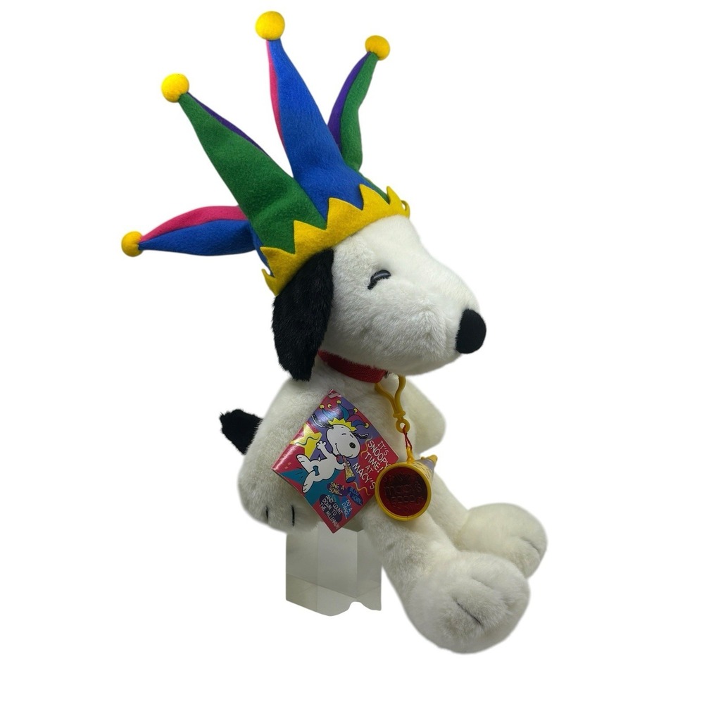 Macy's Millennium Snoopy Plush New Year 2000 Plush Y2K Tags